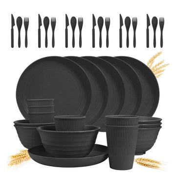 Wheat Straw Dinnerware Set